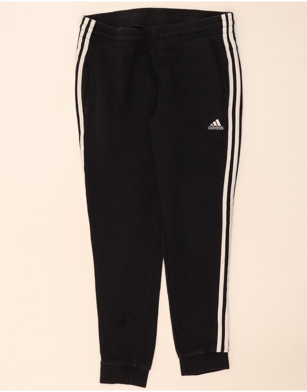 Adidas Pantalon de survêtement pour femme Joggers UK 16/18 Large Noir Coton