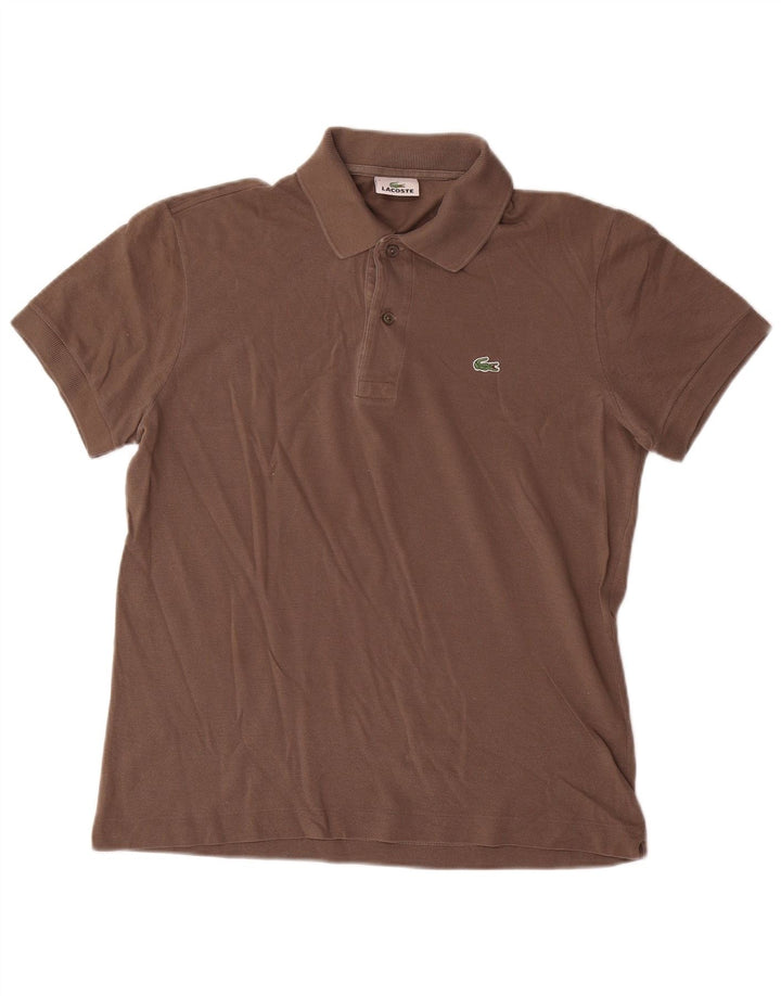 Lacoste Polo Homme Taille 3 Petit Coton Marron