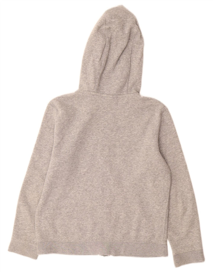 NIKE Pull à capuche zippé garçon 10-11 ans Gris moyen coton