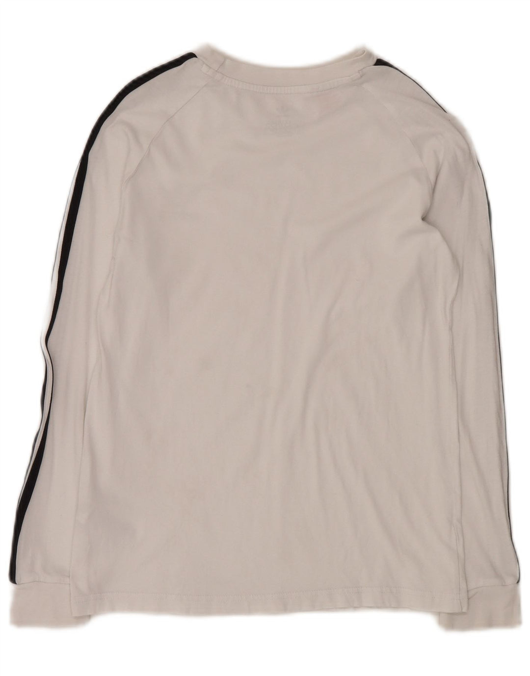 Adidas Top Fille Manches Longues 12-13 ans Blanc Coton