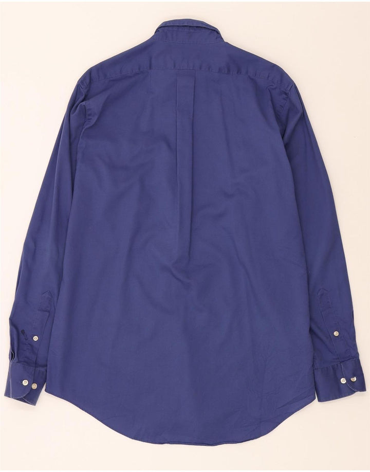 CHAPS Mens Wrinkle Free Classic Fit Shirt Size 15-15 1/2  Medium Blue Vintage Chaps and Second-Hand Chaps from Messina Hembry 