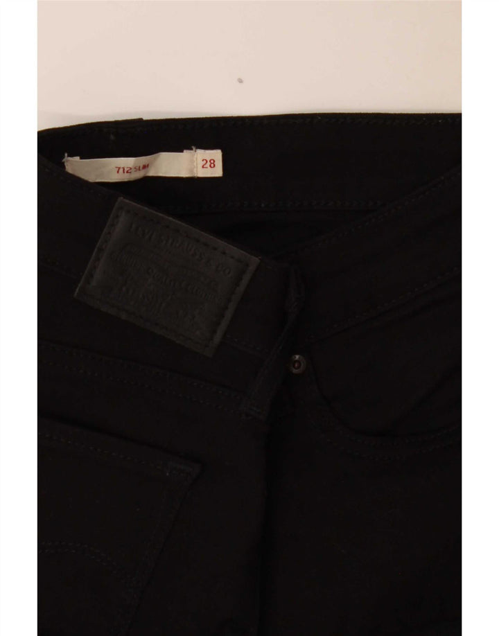 Levi's Jean Slim 712 Femme W28 L26 Noir