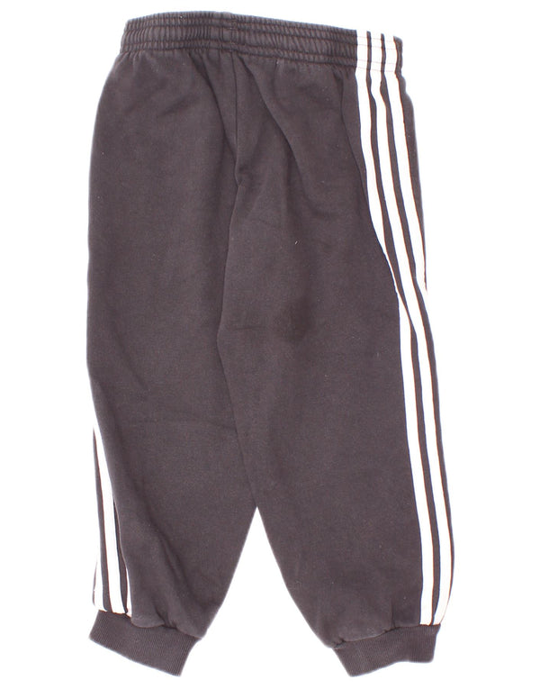 Adidas Pantalon de Survêtement Garçon Joggers 3-4 Ans Coton Noir