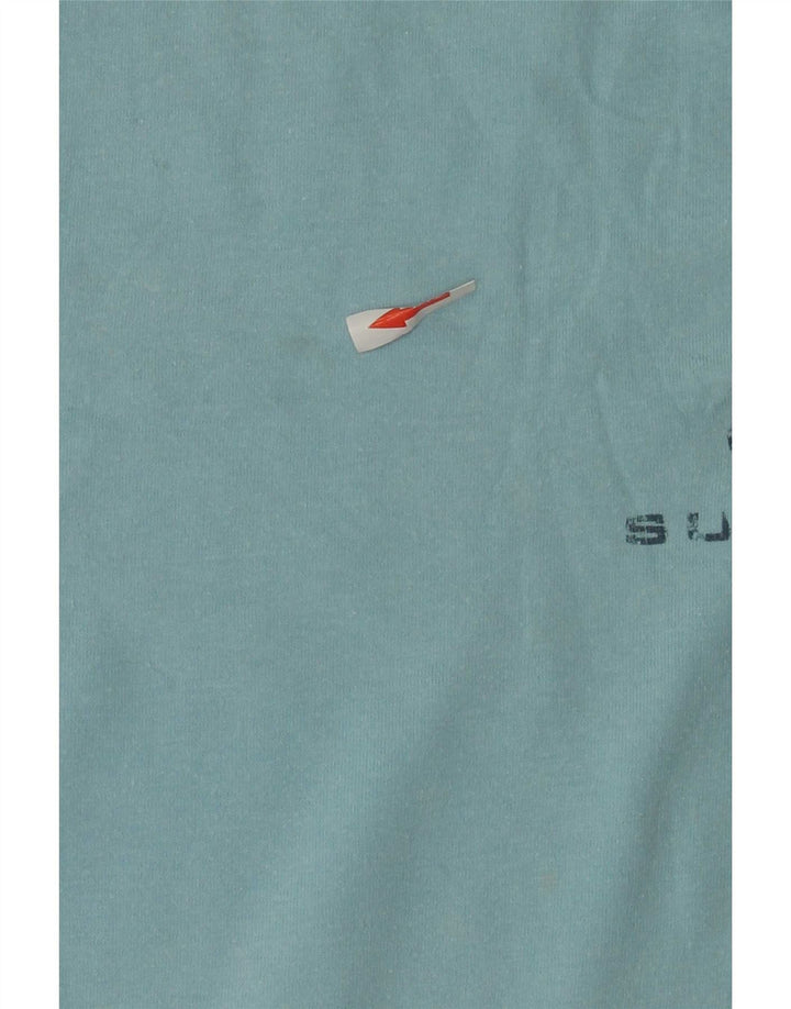 Murphy & Nye T-shirt graphique pour homme en coton bleu moyen