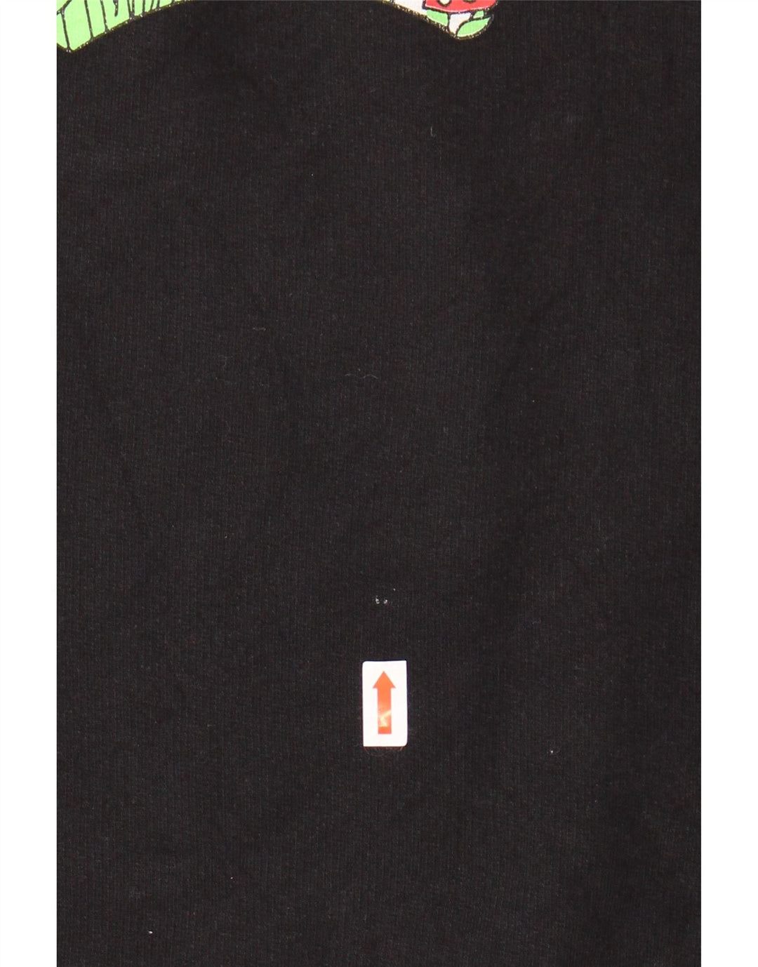 LEVI'S Sweat-shirt graphique pour femme UK 10 Petit coton floral noir