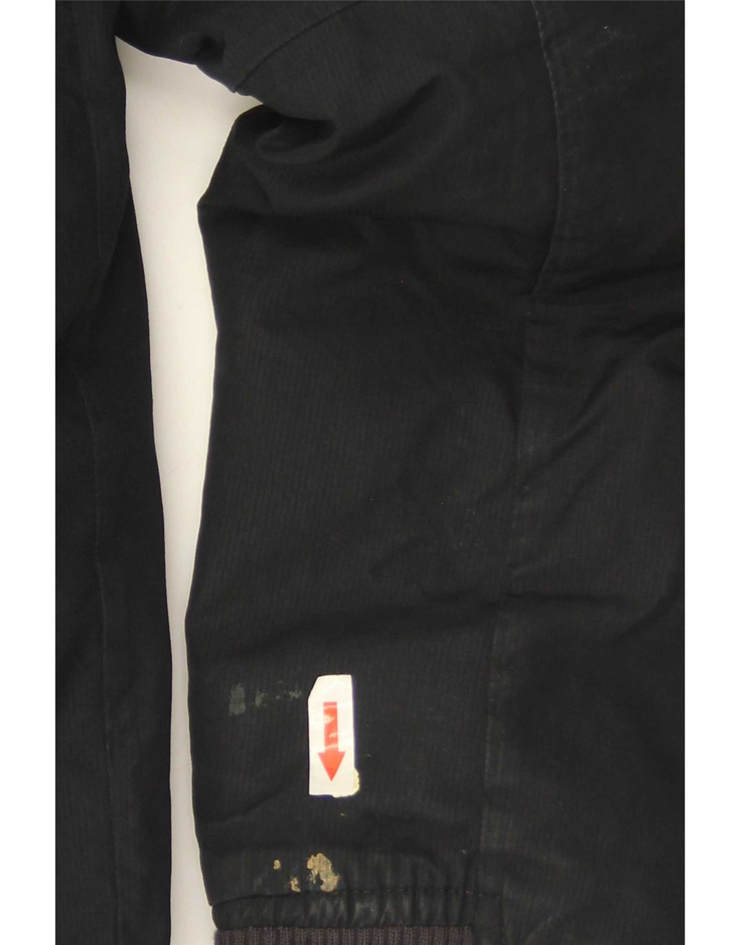 Nike Veste matelassée à capuche pour homme UK 38 Medium Noir Colorblock Polyester