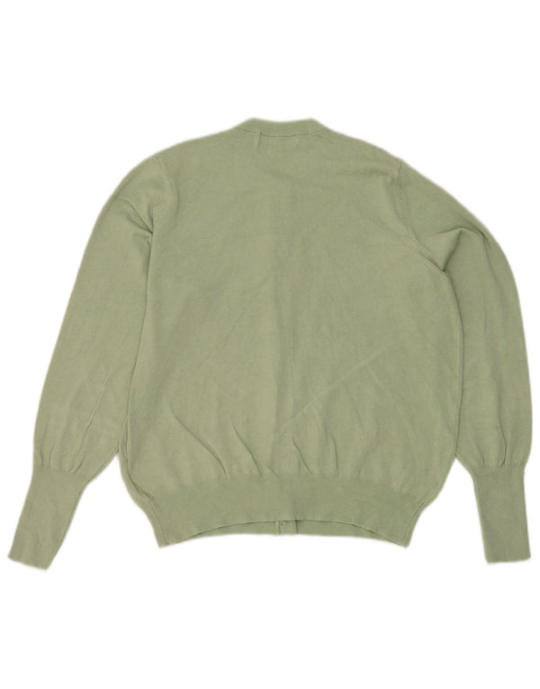 Marks & Spencer Cardigan pour femme en viscose vert moyen UK 44