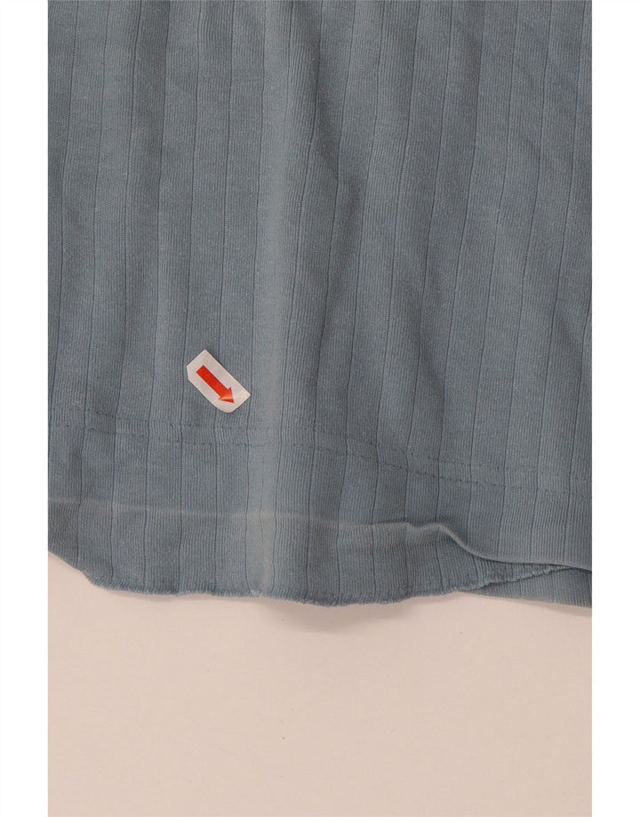 Kappa T-Shirt Homme Bleu Moyen Coton