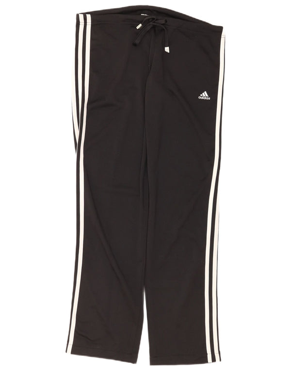 Adidas Pantalon de survêtement pour homme UK 36/38 Petit Noir Polyester