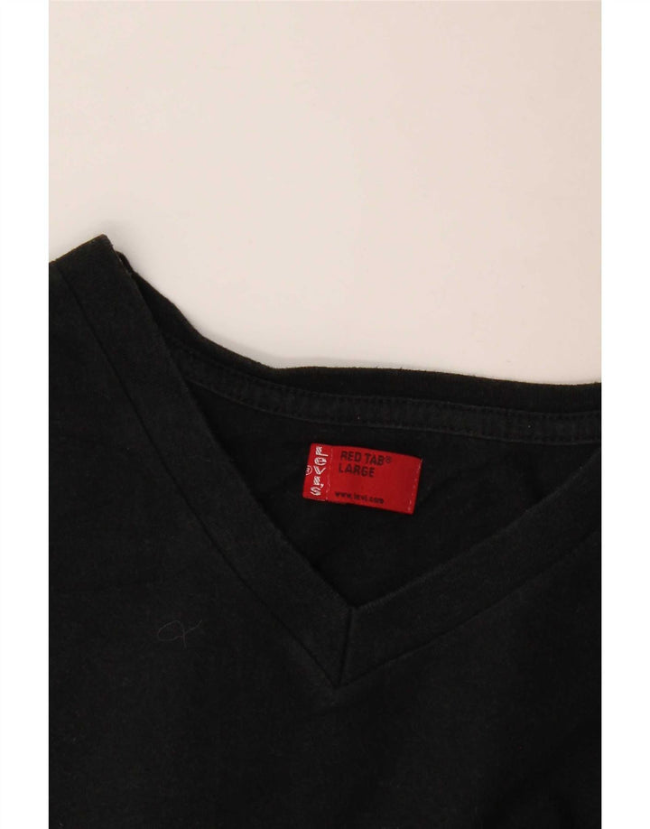 Levi's T-Shirt Homme Noir Large
