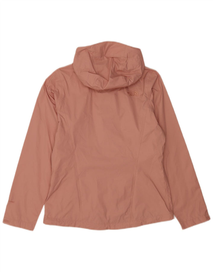 The North Face Veste de pluie à capuche pour femme UK 14 Nylon rose moyen
