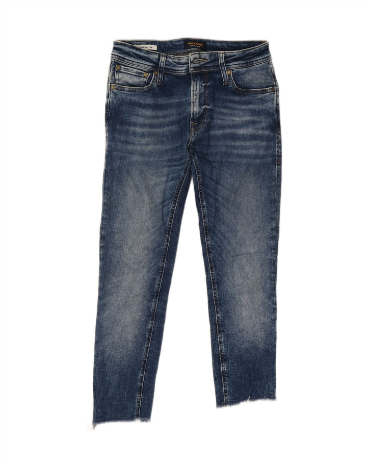 Jack & Jones Jean Slim Femme W28 L23 Bleu Coton