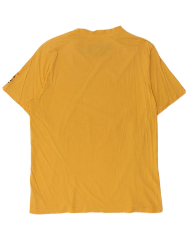Billabong T-Shirt Homme Top Large Jaune Coton