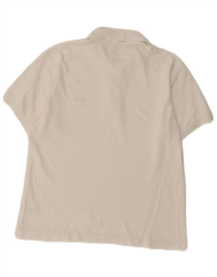 LACOSTE Polo Homme Taille 3 Petit Coton Blanc