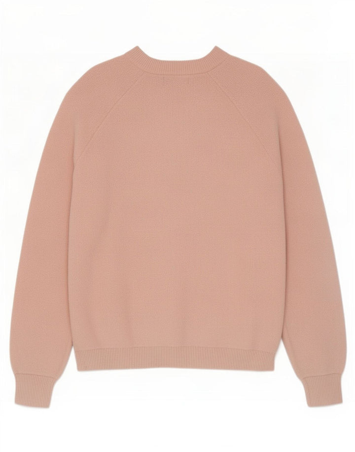 Marks & Spencer Pull surdimensionné à col bateau pour femme UK 14 Rose moyen