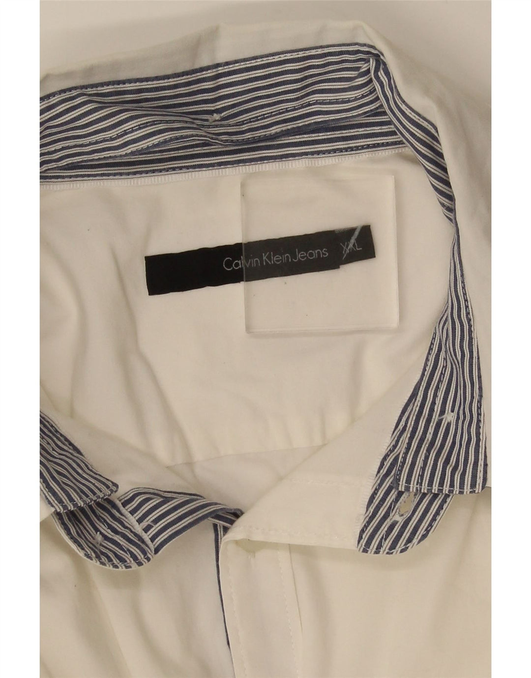 Calvin Klein Jeans Chemise Homme 2XL Blanc