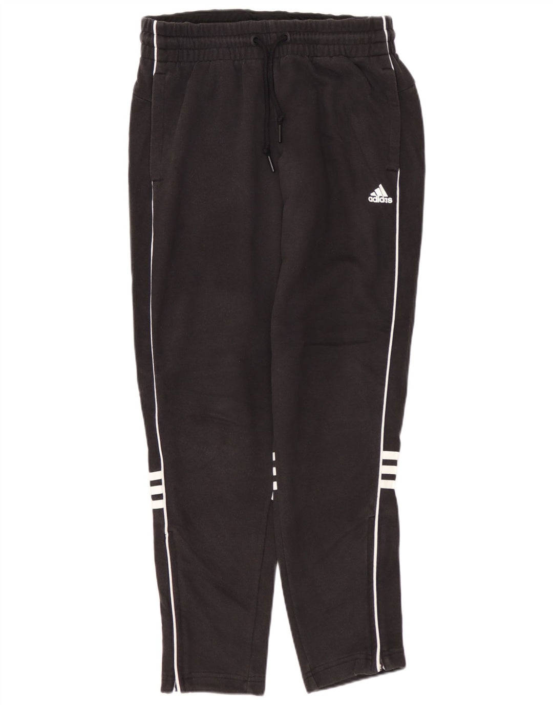 ADIDAS Pantalon de survêtement pour femme UK 4/6 XS Noir Coton