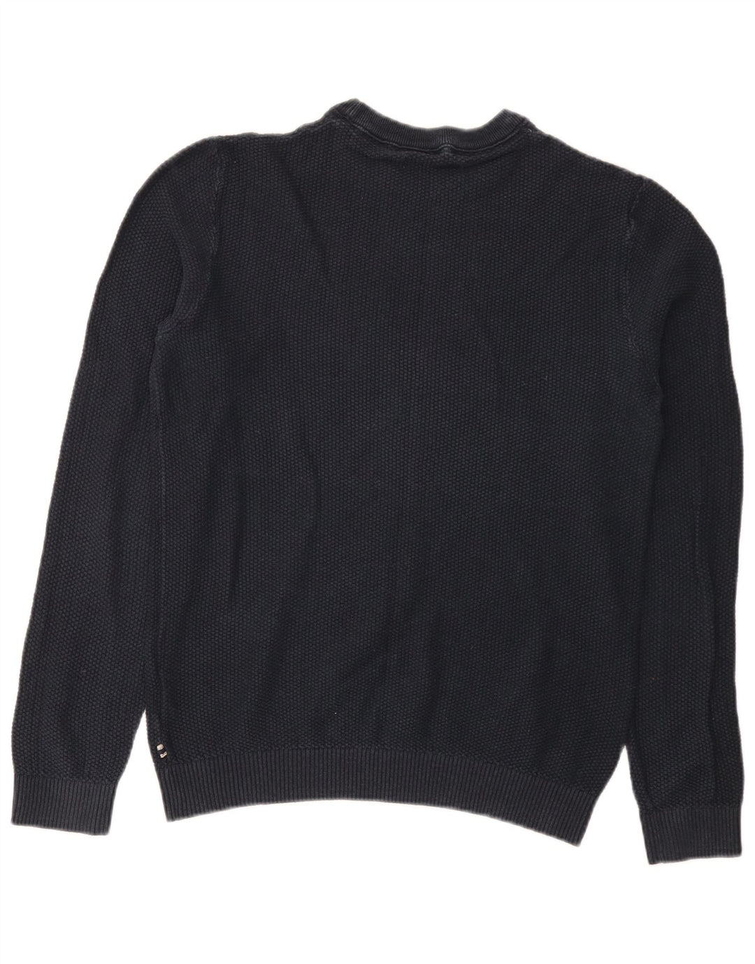 Jack & Jones Pull Col Rond Homme Bleu Marine Moyen Coton