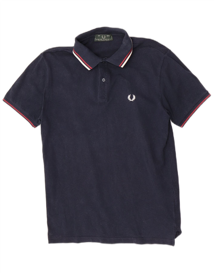 Fred Perry Polo Homme Bleu Marine Moyen Coton