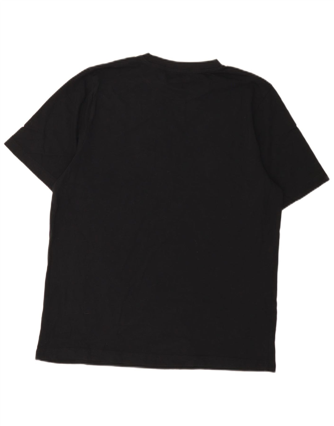 Kappa T-Shirt Graphique Homme Noir Moyen Coton
