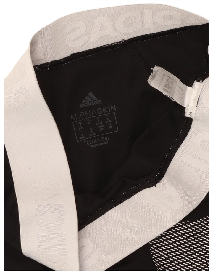 Adidas Climacool Graphic Leggings pour femme UK 8/10 Petit Noir