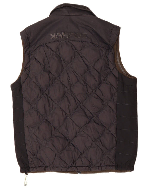 Sportful Hommes Karpos Graphic Rembourré Gilet Matelassé UK 42 XL Noir Polyamide