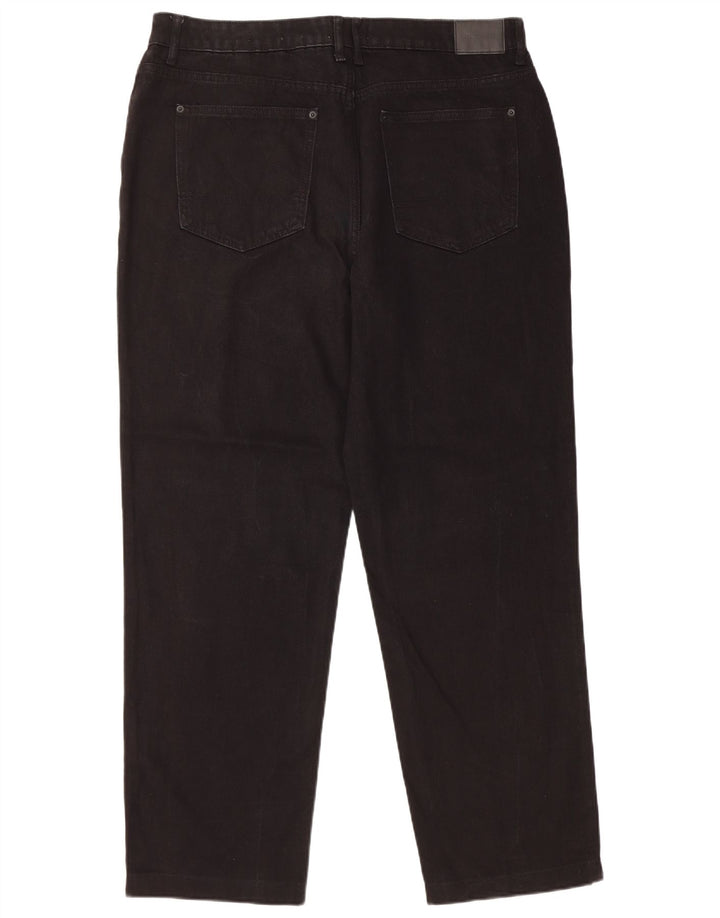 JACK WILLS Jean Fuselé Homme W36 L29 Coton Noir