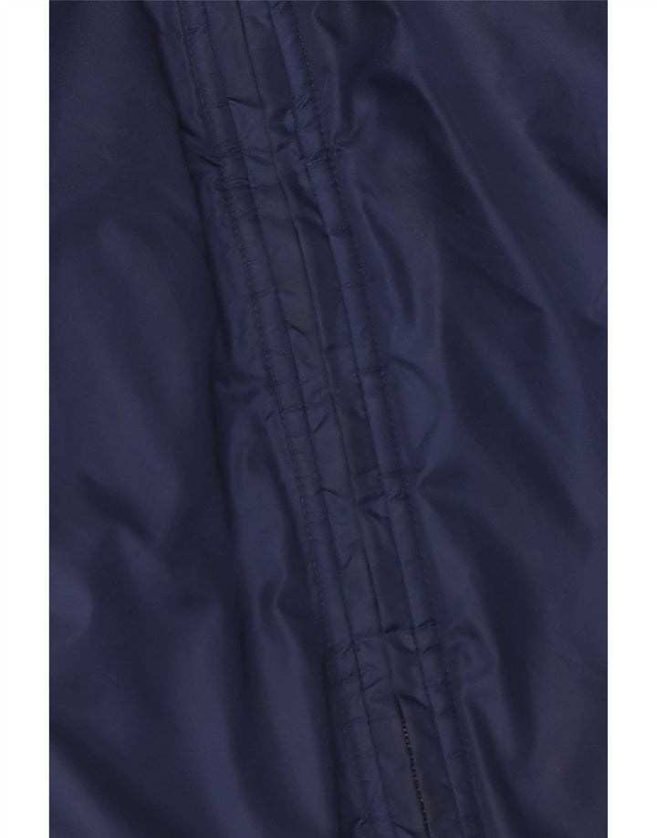Nike Veste coupe-vent pour homme UK 45/47 XL Bleu marine Colorblock Polyester