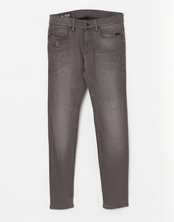 G-Star Jean skinny Revend vieilli W30 L32 homme gris coton