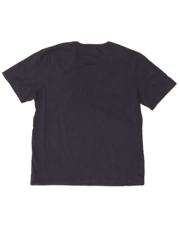 Hugo Boss Homme T-Shirt Top XL Bleu Marine Coton