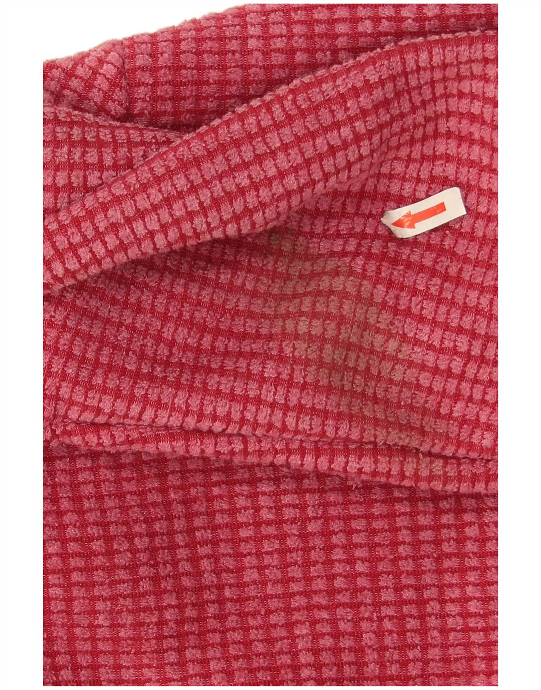 Weird Fish Veste de survêtement surdimensionnée pour femme UK 10 Petit Rouge Polyester