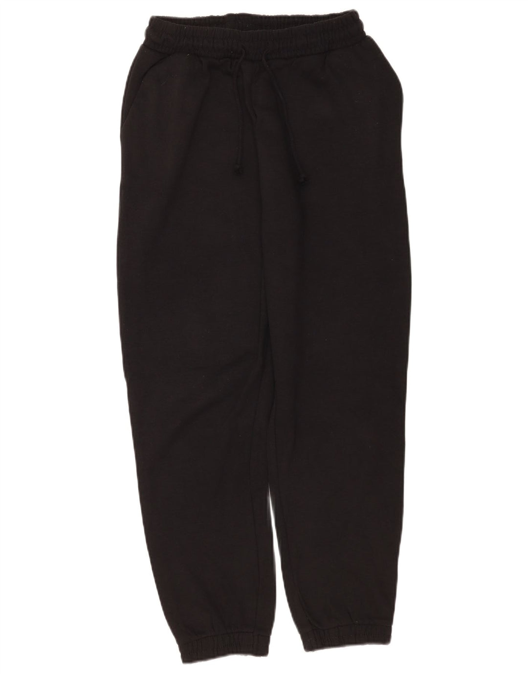 Pantalon de survêtement Zara Femme Joggers UK 12 Medium Noir Polyester