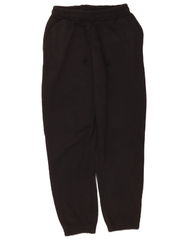 Pantalon de survêtement Zara Femme Joggers UK 12 Medium Noir Polyester