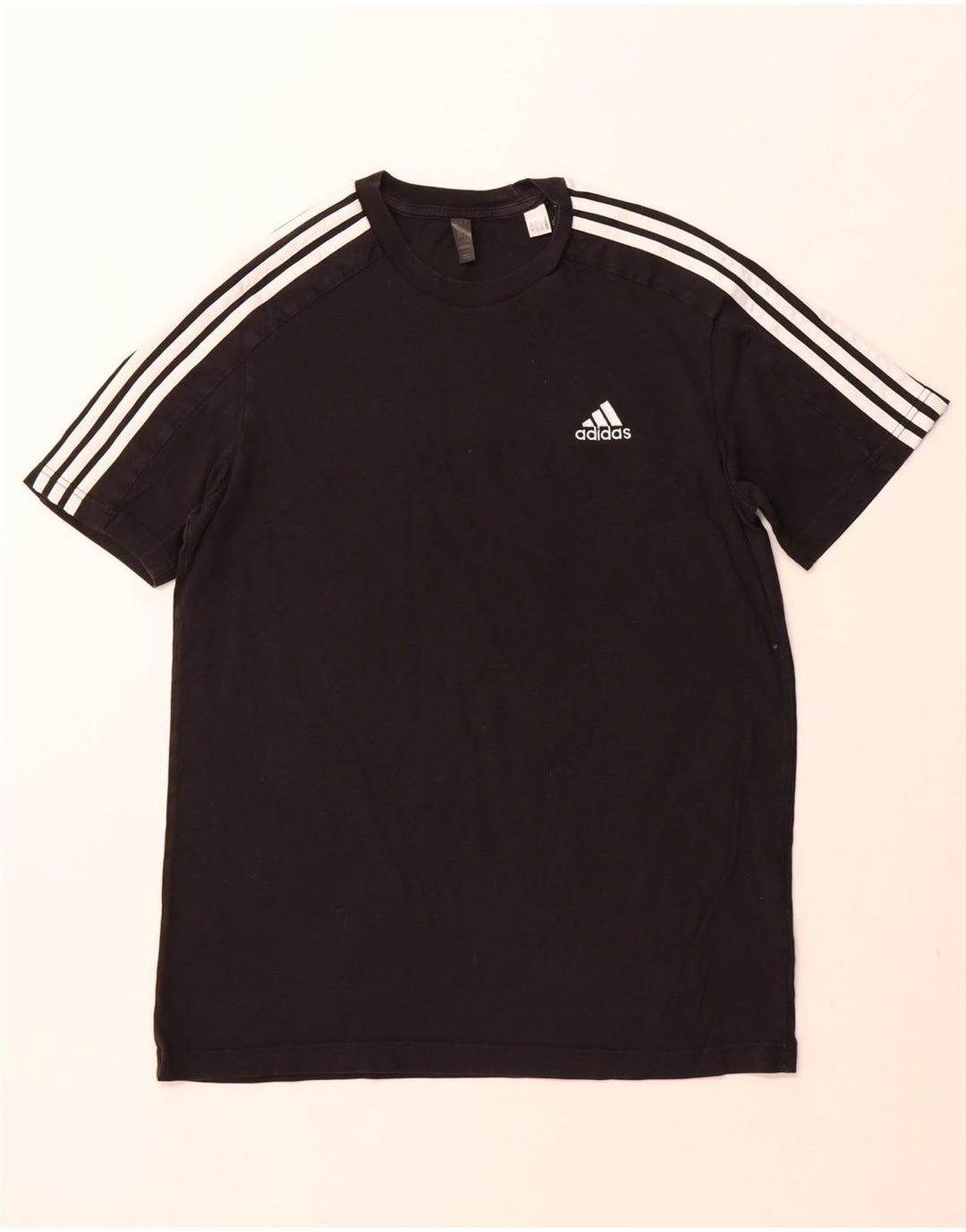 ADIDAS T-Shirt Homme Haut Noir Moyen Coton