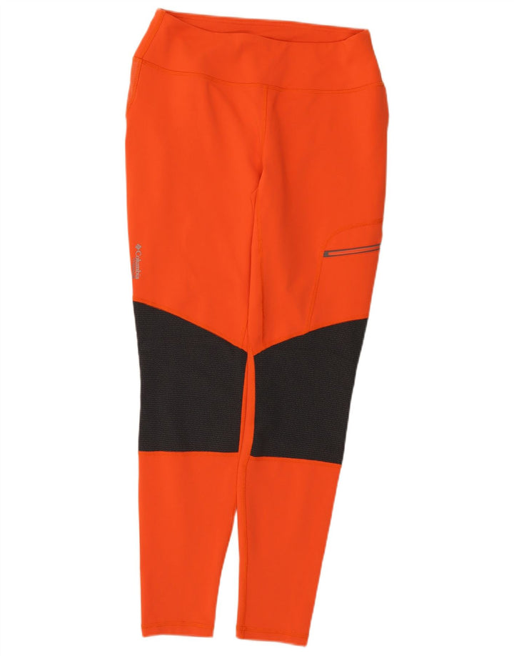 Columbia Legging Omni-Shield pour femme UK 12 Orange moyen Colourblock
