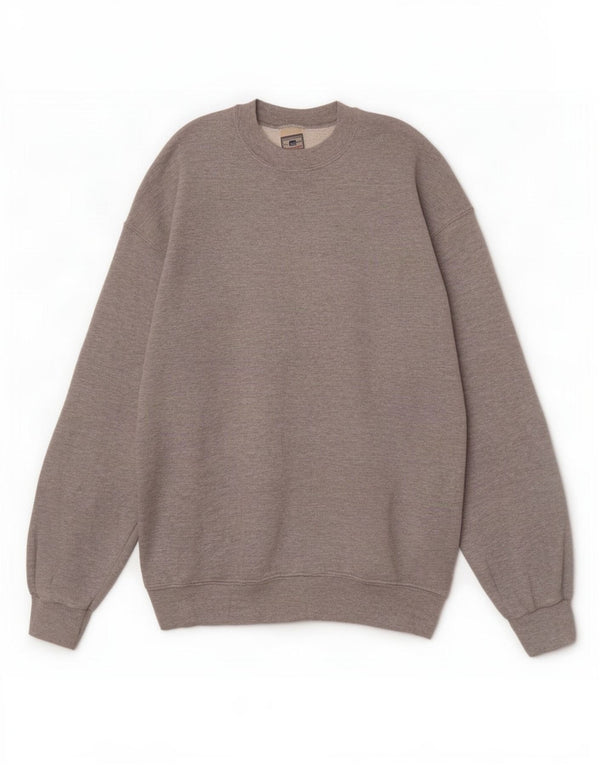 Lee Sweat-shirt pour femme en coton moucheté gris moyen UK 44