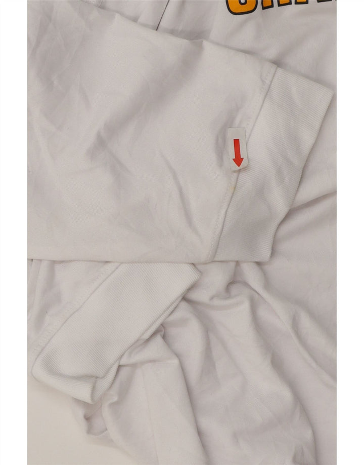 UNDER ARMOUR Haut Graphique Manches Longues 2XL Homme Blanc