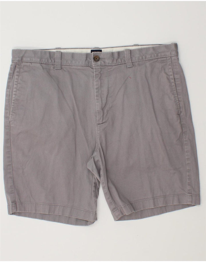 J. CREW Short Chino Homme W36 Large Gris Coton