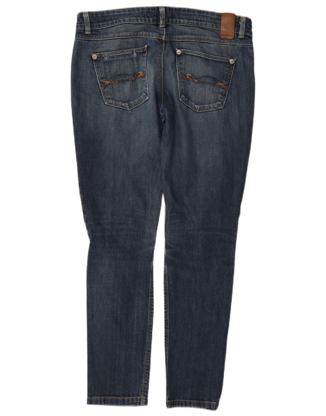 Max & Co. Jean Slim Femme W30 L30 Bleu Coton