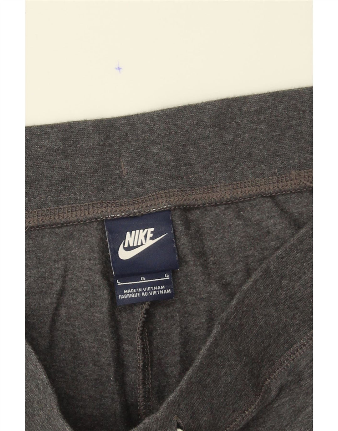 NIKE Womens Sport Shorts UK 16 Large  Grey Cotton Vintage Nike and Second-Hand Nike from Messina Hembry 