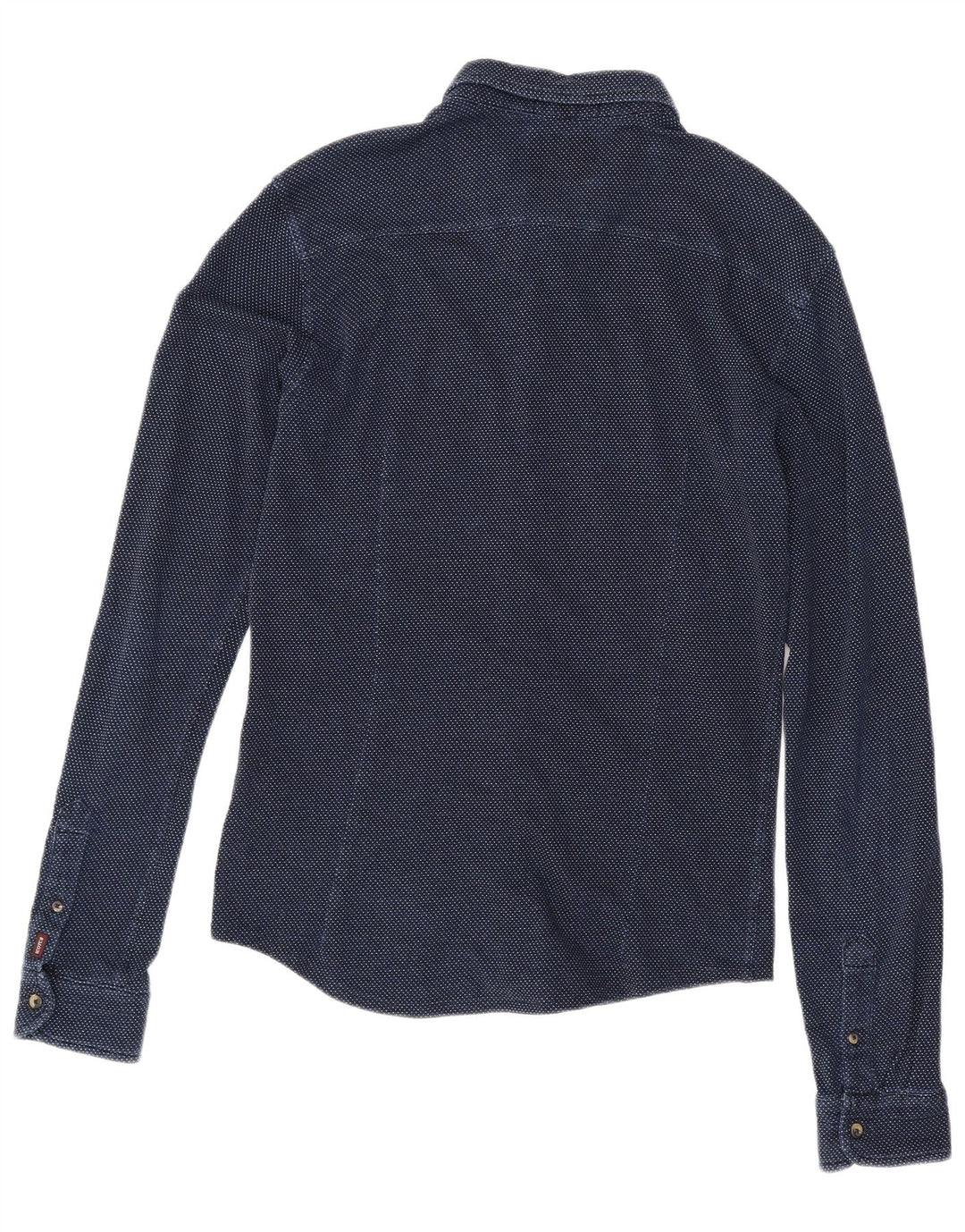 Scotch & Soda Chemise Homme Bleu Marine Moyen à Pois Coton