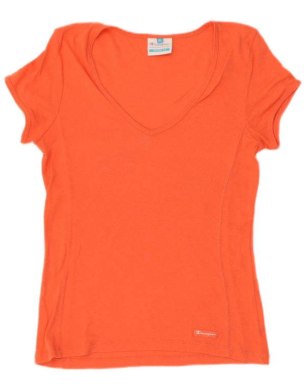 Champion T-shirt Heritage Fit pour femme UK 18 XL Orange