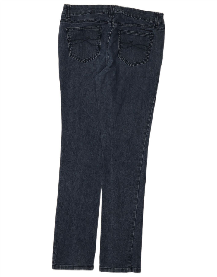 Dkny Jeans Slim Femme US 8 Medium W30 L31 Bleu Marine Coton