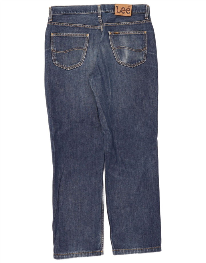 Lee Jean Droit Chicago Homme W36 L31 Bleu Coton