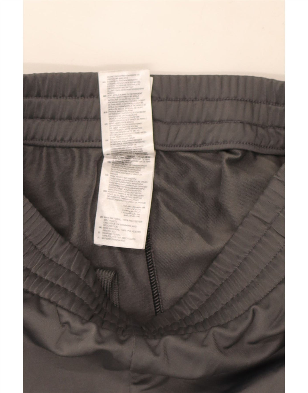 Adidas Pantalon de survêtement pour homme UK 36/38 Petit Gris Polyester