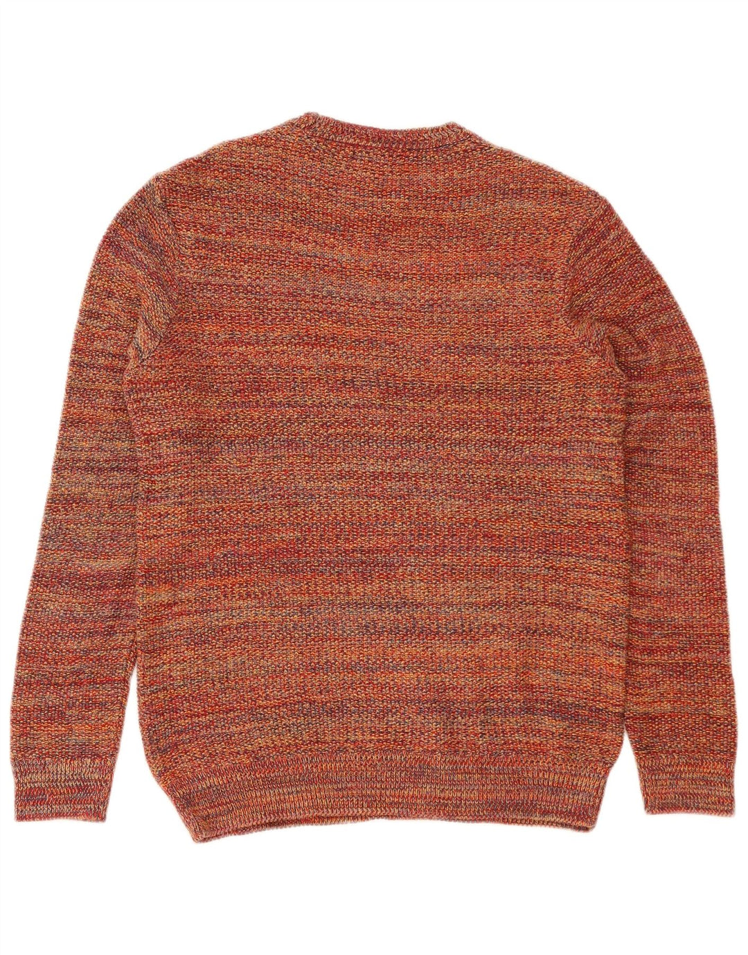Zara Homme Pull Col Rond Acrylique Moucheté Multicolore Moyen
