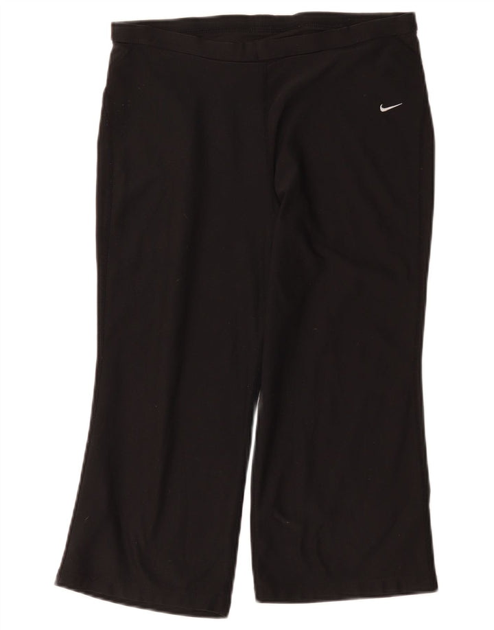 Nike Pantalon de survêtement Capri pour femme UK 12 Noir moyen