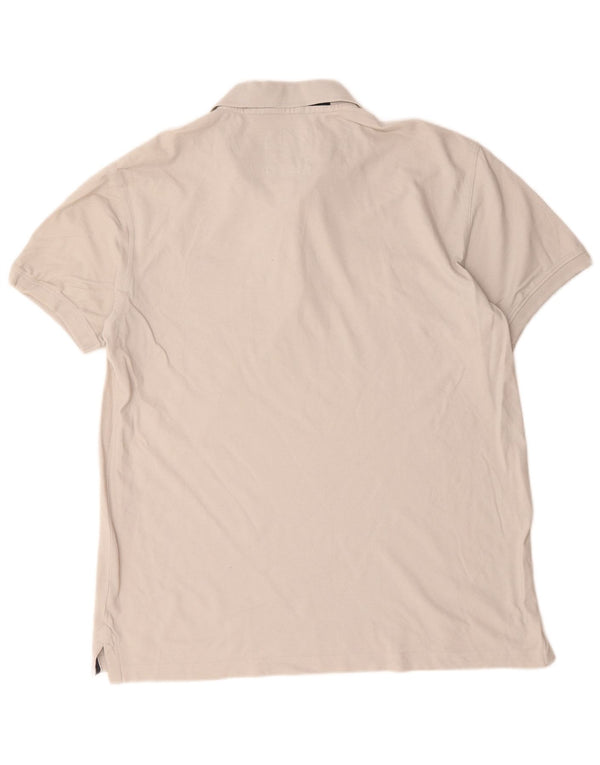 Crew Clothing Polo Homme XL Blanc Coton