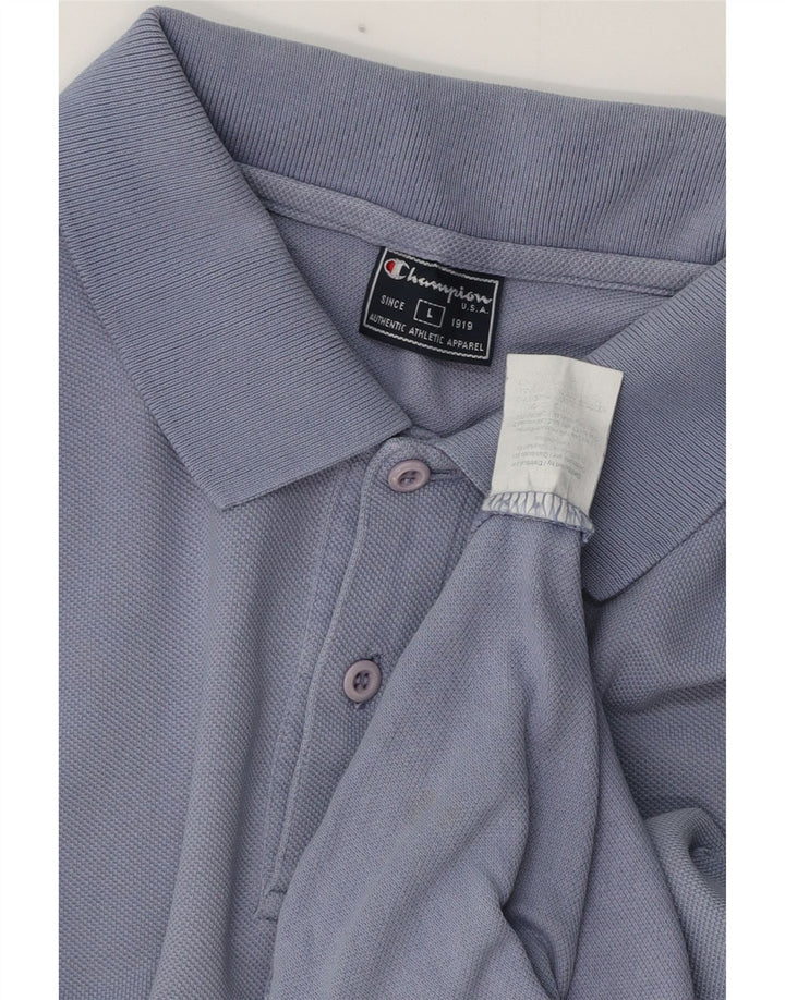 Champion Polo Homme Grand Violet Coton