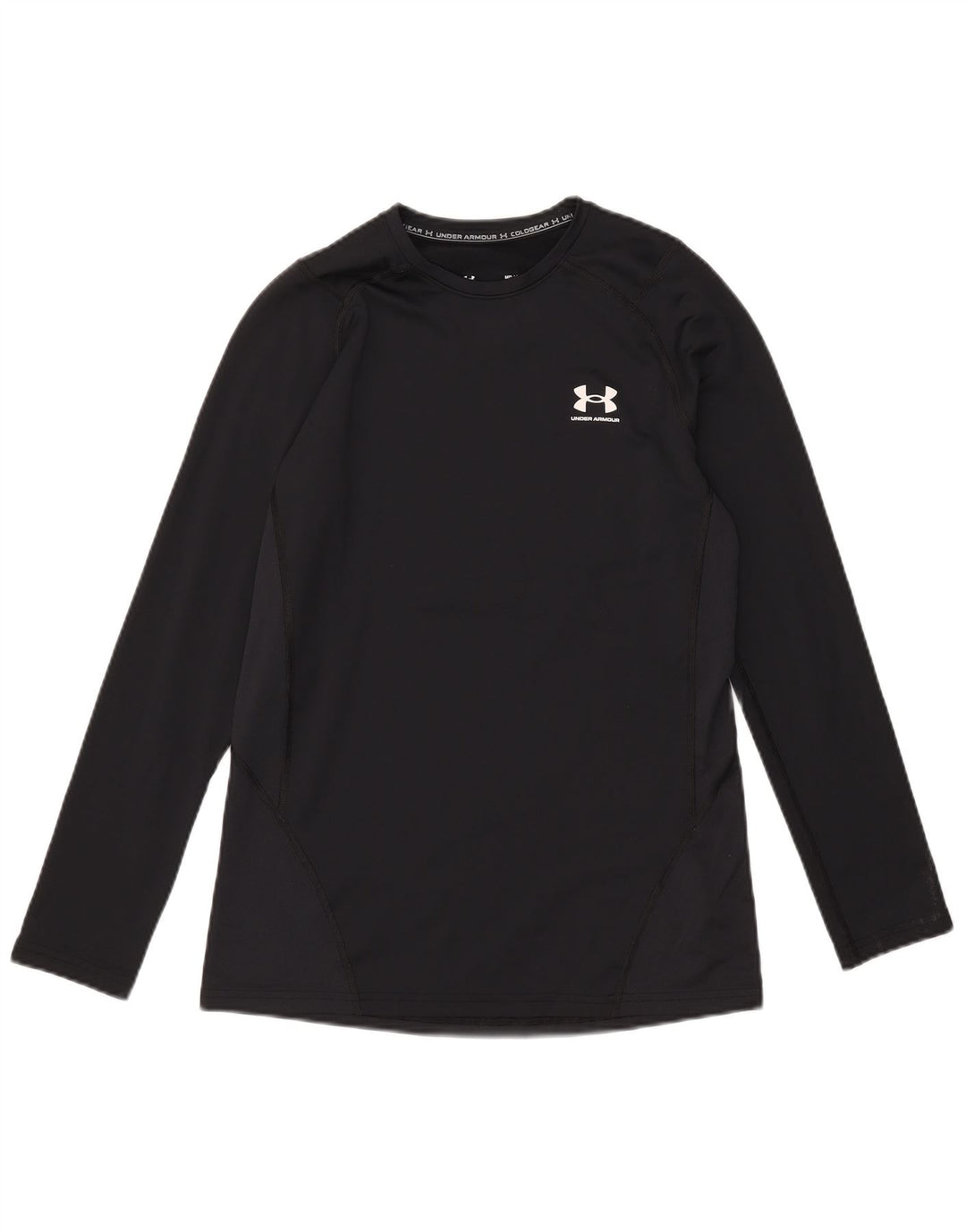 Under Armour Cold Gear Top Manches Longues Homme Noir Moyen Polyester